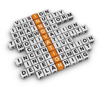 New Business Innovation (3D crossword orange series)