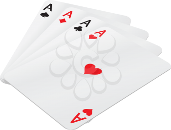 four aces hand