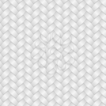 Wicker white background (editable seamless pattern)