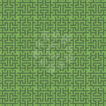 Greenery Checked gray Neutral Seamless Pattern for Modern Design in Flat Style. Tileable Geometric Vector Background.