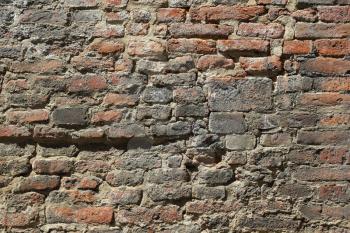 Old brick wall texture, grunge background 6877