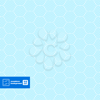 Abstract Colorful Hexagon Dots background. Vector illustration