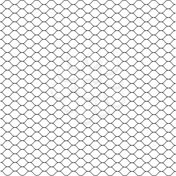Cage. Grill. Mesh. Octagon Background. Vector illustration