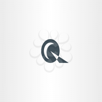 logotype q logo vector letter q icon symbol sign design brand