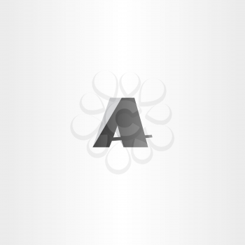 a sign logo icon vector letter a symbol design