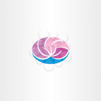 lotus logo icon design element