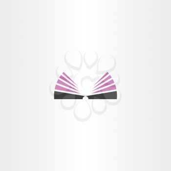 bookstore logo library icon vector book