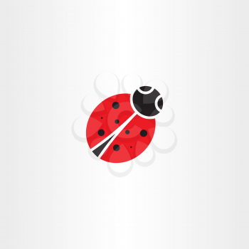 ladybug vector icon symbol element design