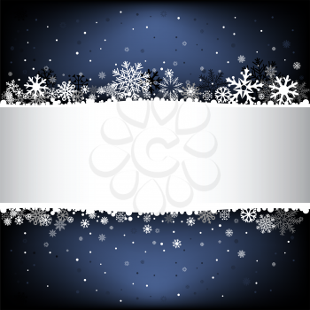 The white snow on the dark blue mesh background with textarea, winter theme. No transparent objects