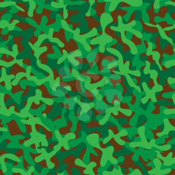 Wood camouflage seamless clothing texture. Military army fashion style