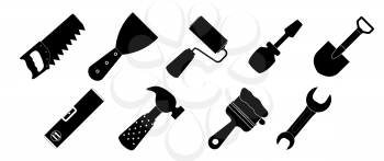 Different tools icon vector illustration set1. EPS10
