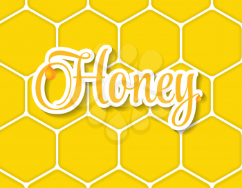 Sweet Honey Vector Illustration Background. EPS 10
