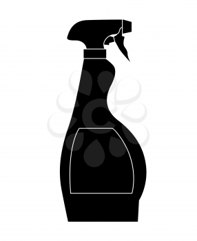 Bottle Spray Sprayer Icon Vector Illustration EPS10