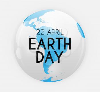 Earth Day Background Aprill,22. Vector Illustration EPS10
