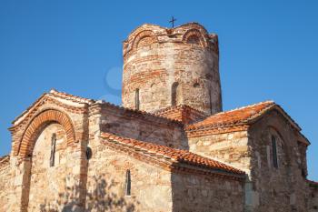 Church of St. John the Baptist in old historical Nesebar town, Bulgaria