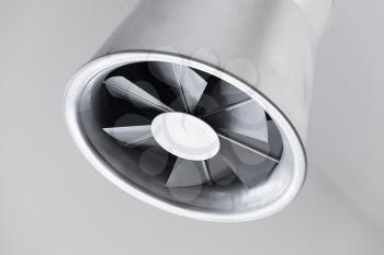 Modern round ventilation fan tube made of stainless steel