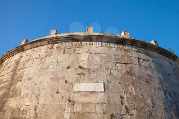 The Mausoleum of Lucius Munatius Plancus on Mount Orlando, in Gaeta. It is the tomb of a Roman man of huge military virtue and political ability, he lived between in the end of the 1st century BC