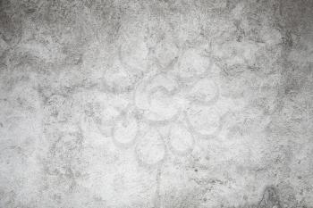 Gray concrete wall, grungy flat background photo texture