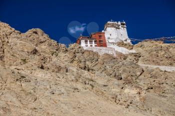 Namgyal Tsemo Gompa in Leh, Ladakh, India.