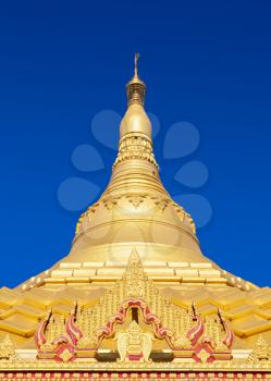The Global Vipassana Pagoda is a Meditation Hall in Mumbai, India