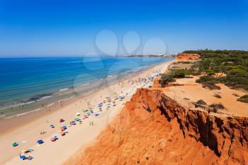 Falesia beach in Albufeira, Algarve region, Portugal