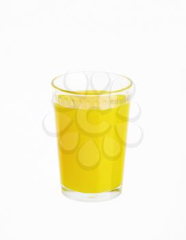 glass of fresh orange juice