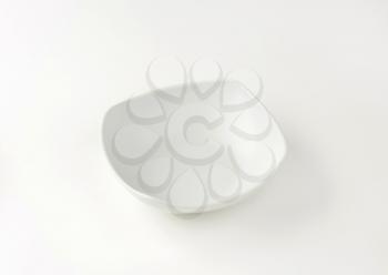 modern design square round white bowl