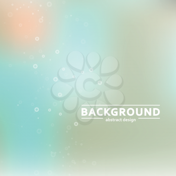 Bright vector background blur of color spots.
