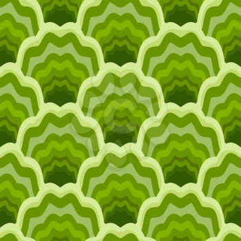 Seamless abstract green pattern. No gardient used.