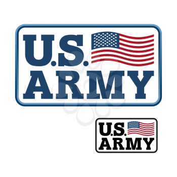US Army. Emblem for army of America. Flag of United States America. United States Army. Military emblem for United States. USA Flag