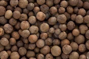 allspice ingredient as whole background