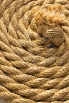 ship rope as background texture
