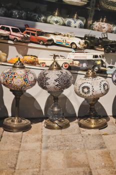 Souvenirs in the resorts of Turkey.