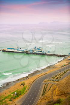 Lima, Peru. Circuito de Playas (Beach Circuit)