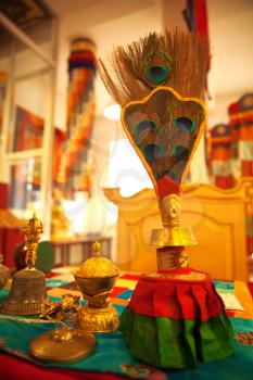 Tibetan Buddhist still life - vajra and bell