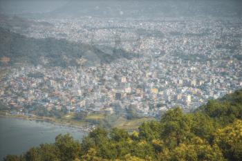 Pokhara - a city in central Nepal, the administrative center of the district helmets, Gandaki Zone and the Western region. On the banks of Lake Phewa