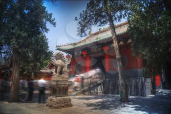 Shaolin is a Buddhist monastery in central China. Located on the mountain