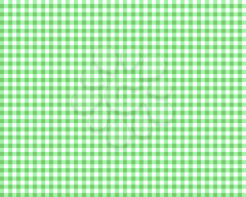 green checkered picnic tablecloth