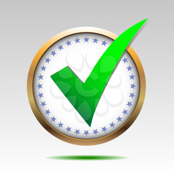 Voting Symbols vector design presidential election 2012