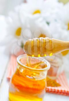 Pollen and honey
