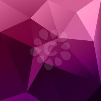 Abstract colorful low poly geometric background. 