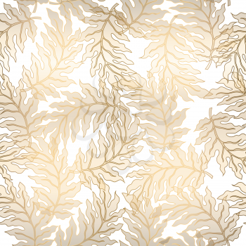 Vector Abstract vintage seamless floral pattern  EPS 10
