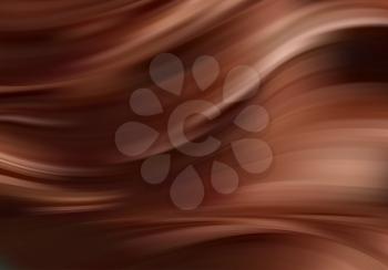 Abstract chocolate vector background, color flow liquid wave for design brochure, website, flyer. Stream fluid.