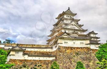 Himeji Castle in the Kansai region of Japan