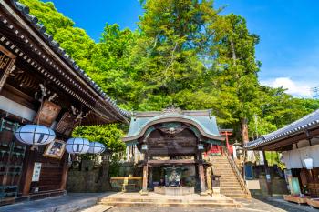 Nigatsu-do, a hall of Todai-ji temple in Nara, Japan