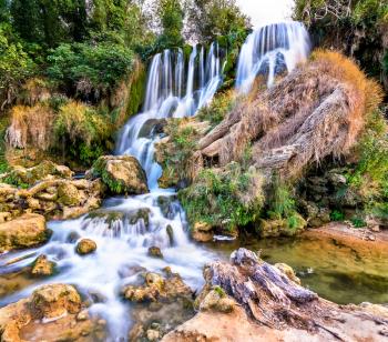 Kravica waterfalls on the Trebizat River in Bosnia and Herzegovina - the Balkans, Europe