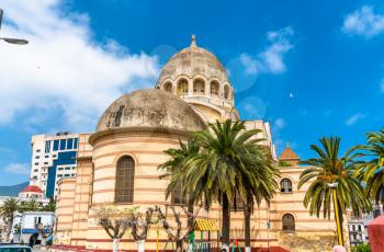 Sacred Heart Cathedral of Oran, currently a public library, in Oran - Algeria, North Africa