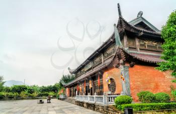Bai Dinh temple at Trang An. UNESCO world heritage in Vietnam