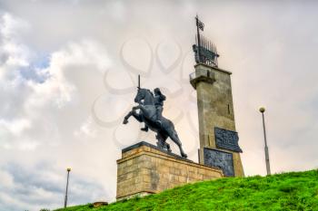Monument to the Victory in the Great Patriotic War in Veliky Novgorod, Russia