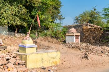 Small Hindu Temple in Patan - Gujarat State of India